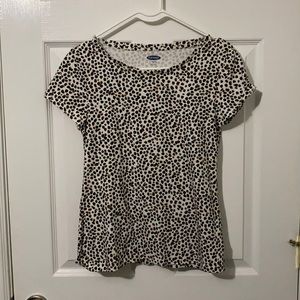 Cheetah print tee